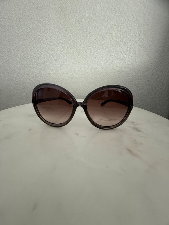 Authentic Tom Ford sunglasses, oversized round frame